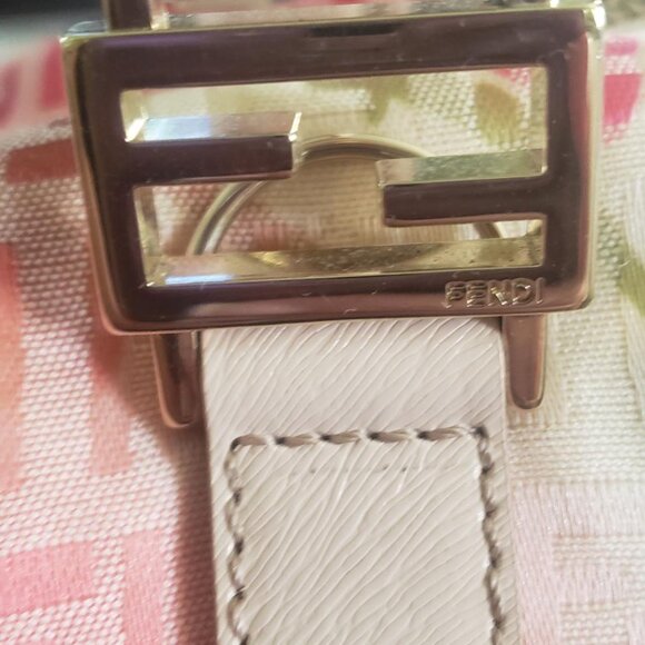 Fendi RARE Limited Edition Floral Zucchino Vitello Bauletto Boston Bag - Picture 11 of 16